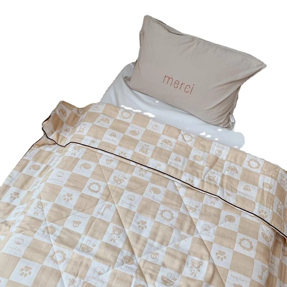 
Gold supplier Haime cotton baby nature child baby blanket muslin quilt for baby 