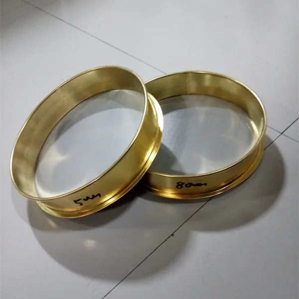 5 20 45 75 100 120 150 200 250 Micron Stainless steel  soil sand mesh filter test sieves