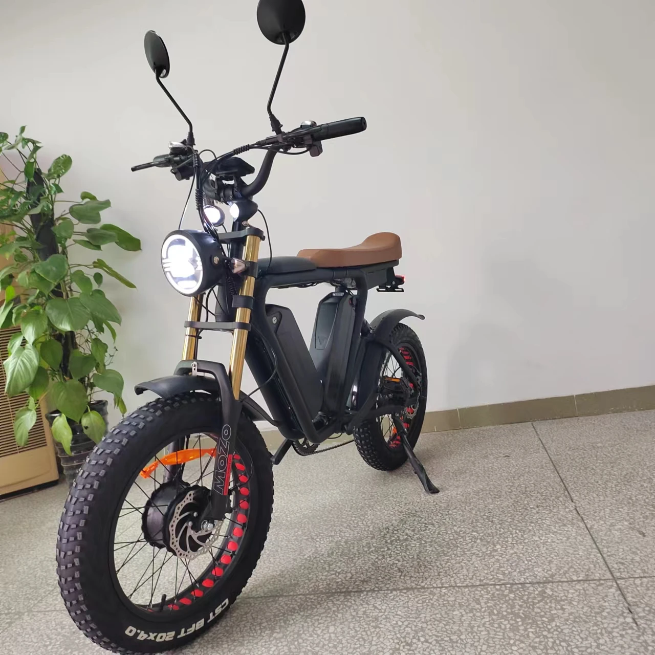Electric Bike 1000w 48v*2   Dual Motors  22ah*2  Dual Batteries Oil brake  Fast Electric Bike Sports  Electric Fat Tire Bike