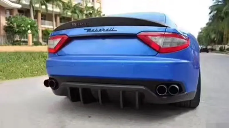 BETTER High Quality carbon fiber rear diffuser for Maserati Gran Turismo 2010- To DMC style