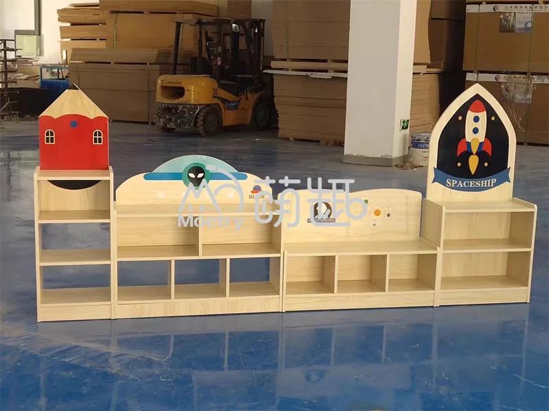 Moetry Preschool Classroom Furniture Sets for STEM Education Space-Themed Science Equipment for School Use