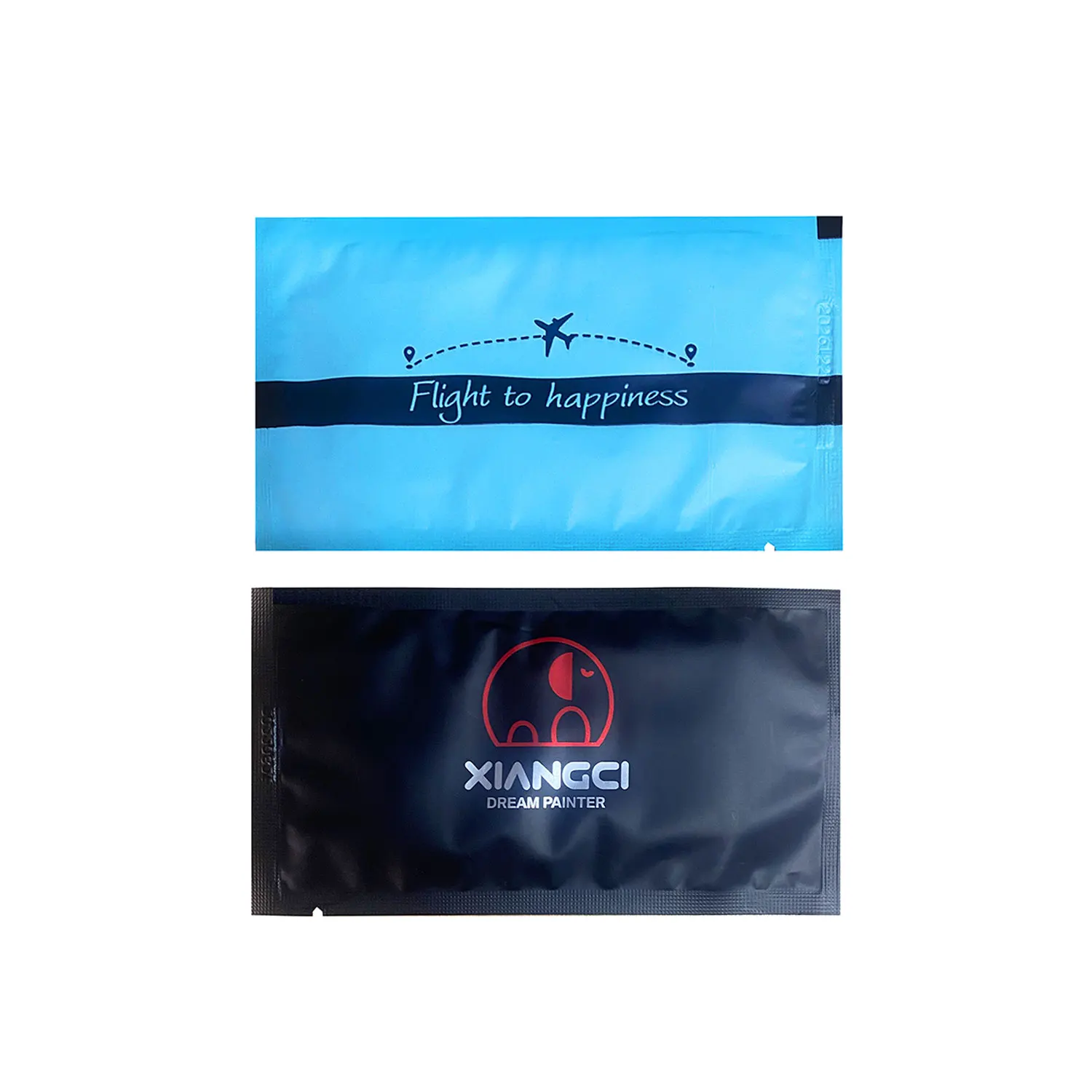OEM Private Label Lemon Scented Tissue Papers Moist Wet Napkins For Restaurant  Disposable single piece wet wipes travel size