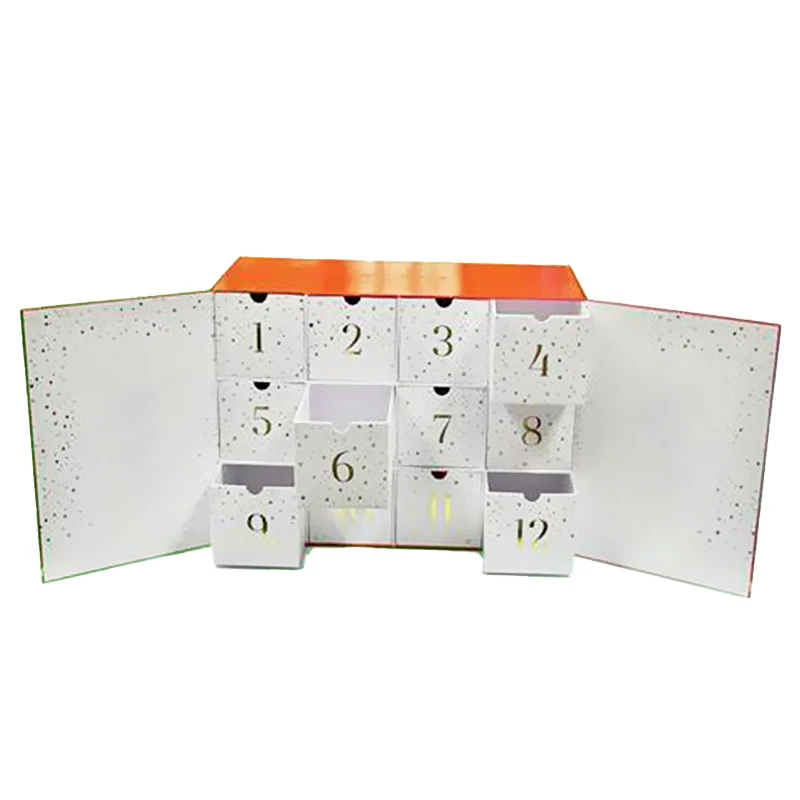 custom blind box advent calendar packaging box for keepsake baby