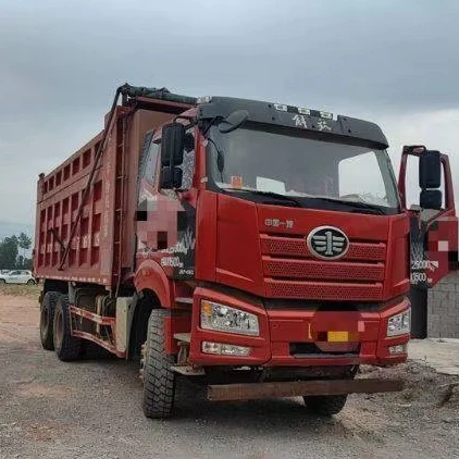 Used-2021-FAW Jiefang-truck Diesel Engine 480Mp Fast gearbox Short working hours