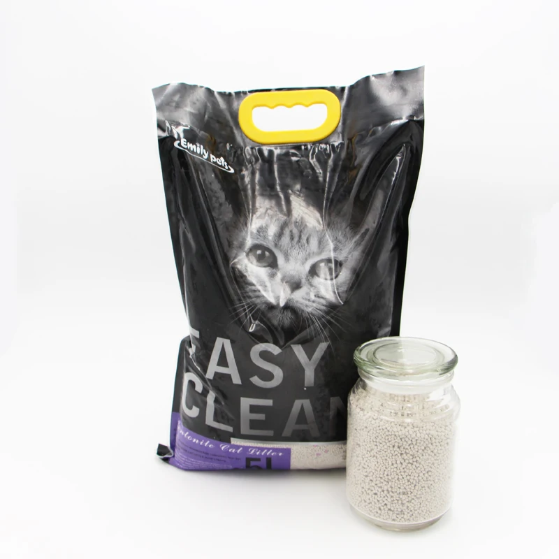 Ball Shaped Bentonite Easy Clean Cat Litter With Factory Sale