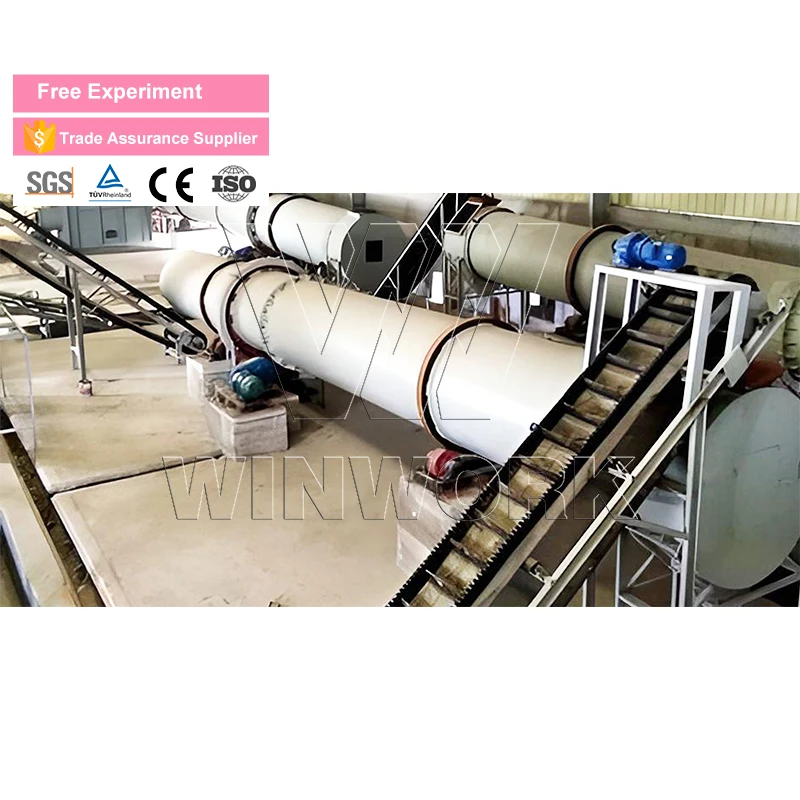 WINWORK DAP Fertilizer Rotary Drum Fertilizer Granular Production Line