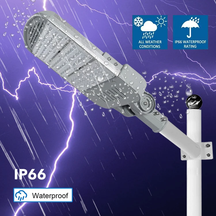 COVEDA 50w 100w 150w 200w 250w 300w Die-Cast Aluminum Outdoor Ip66 Waterproof Street Lamp