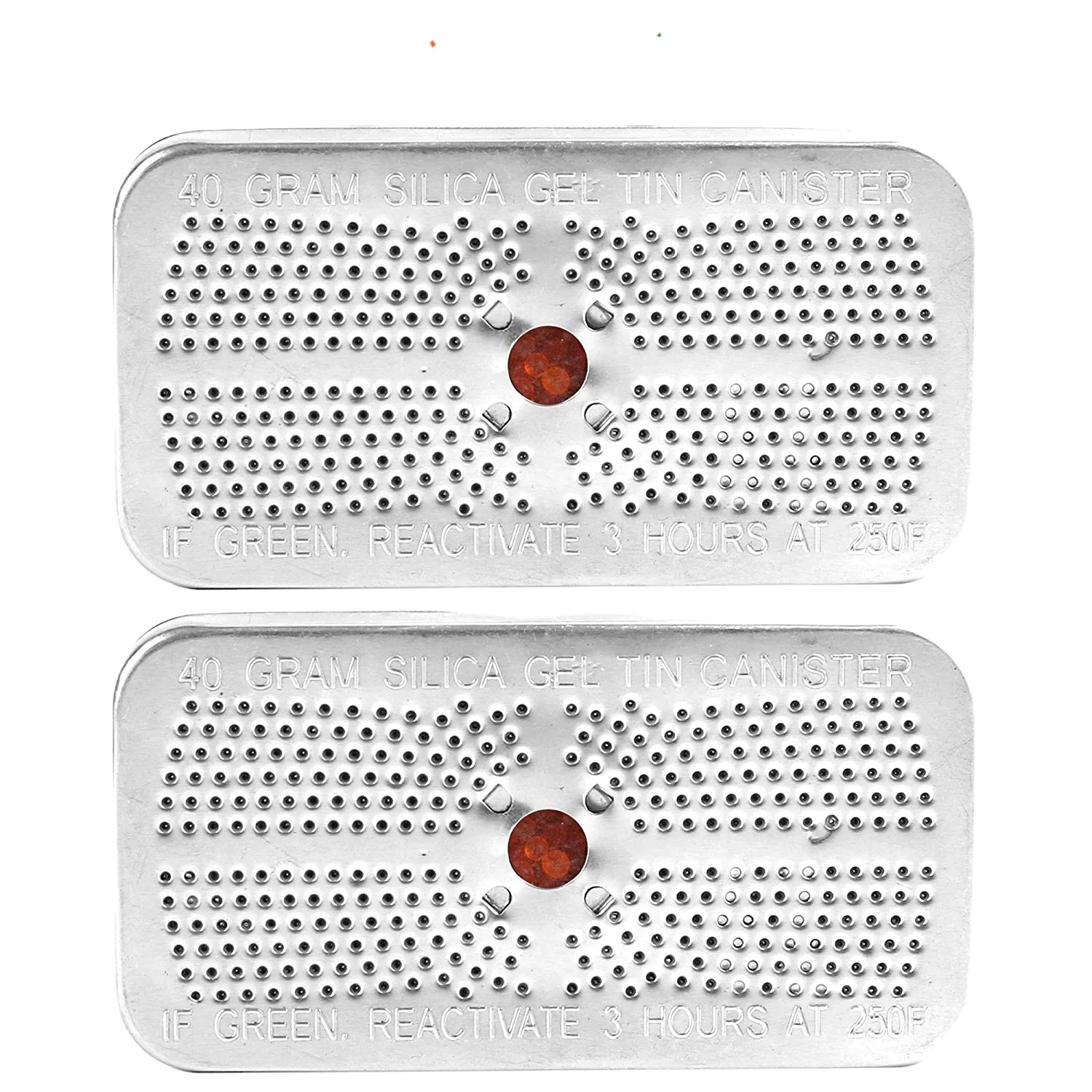 2024 Hot Sale Orange Silica Gel Desiccant Tin Box Indicating Silica Gel Desiccant Bead