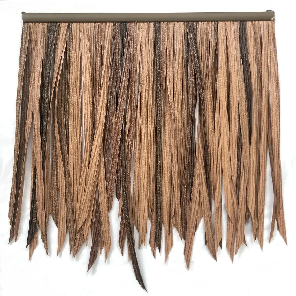 tiki bar plastic artificial straw thatch roof