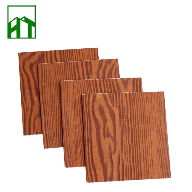 
Guangxi high quality fiber cement lightweight exterior log siding wholesale 