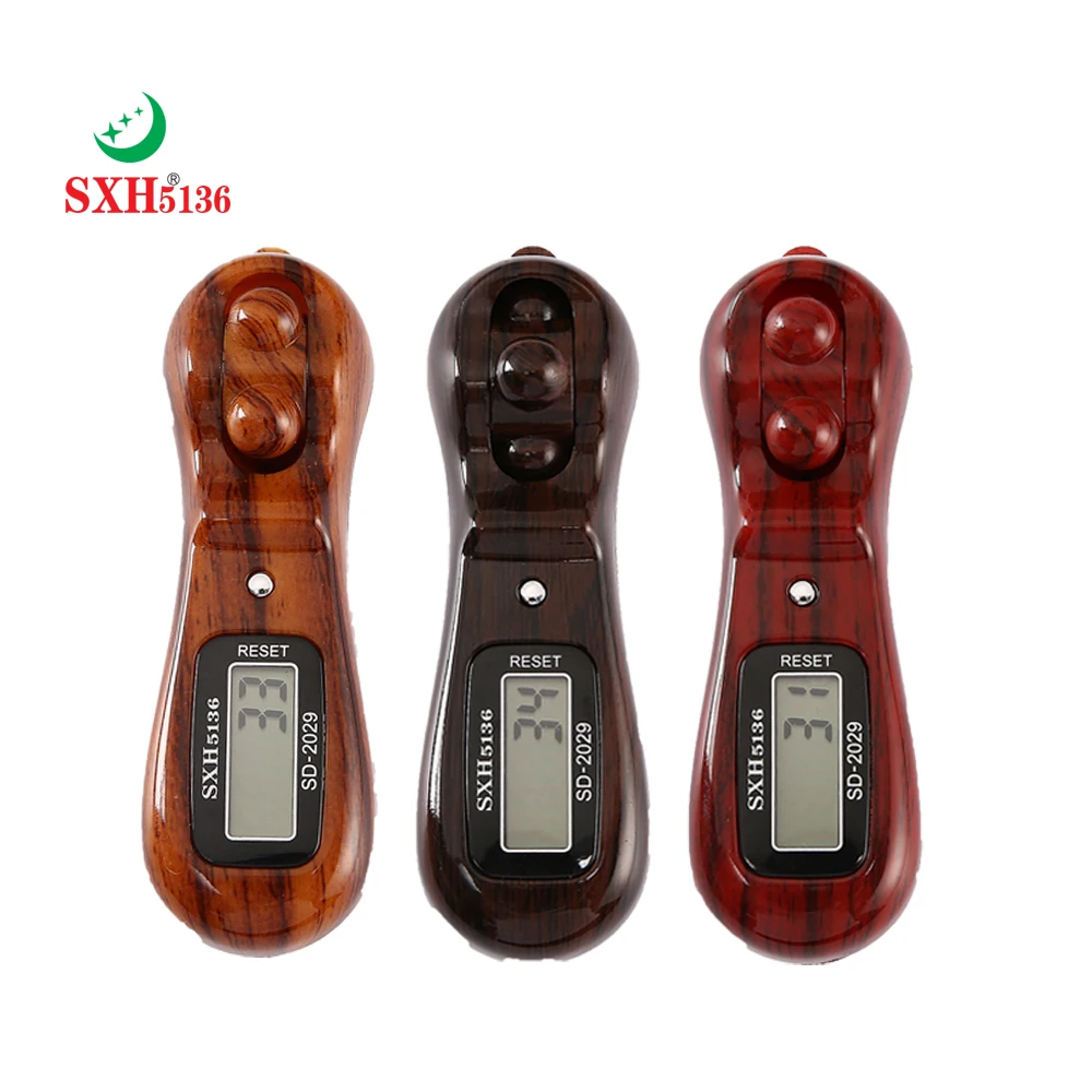 SXH5136 Factory Wholesale Electronics Digital Tally Counter  Prayer Digital Tasbeeh Beads Rosary Model 2029S