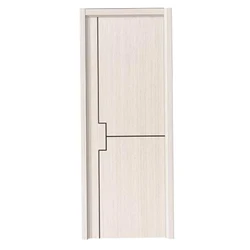 High quality solid core door mdf melamine finish interior door cheap wood door