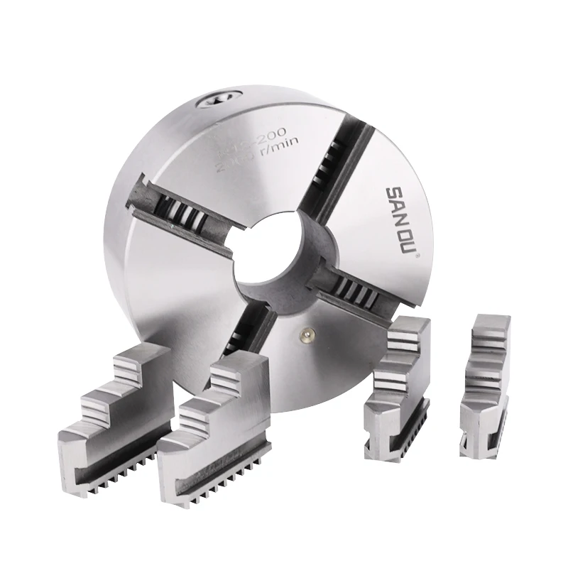 CNC machine tools K11-200 3 jaw self centering lathe chuck