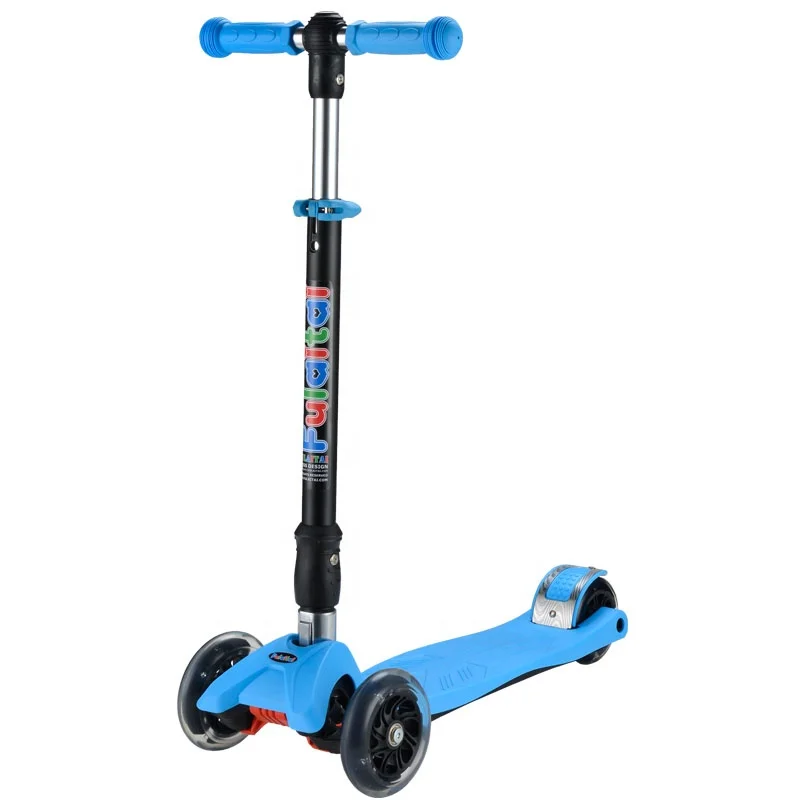 EN71 test top quality new foldable scooter for kids with wide deck for safe riding