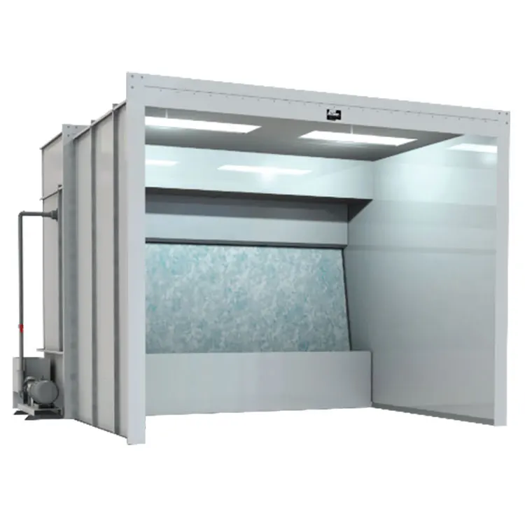 
Customizable Water Curtain Wet Spray Paint Booth 