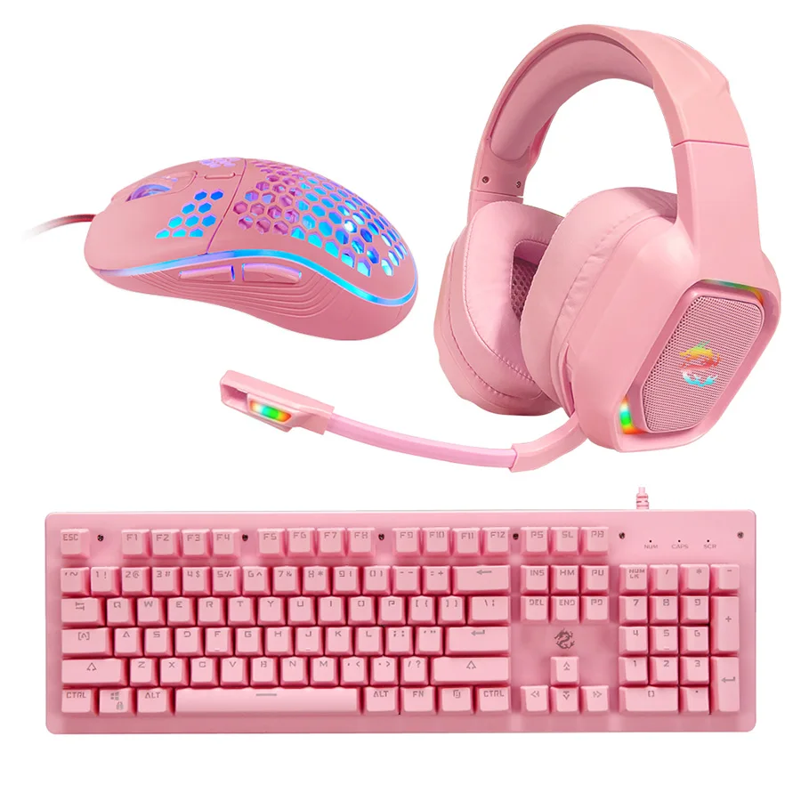 RGB Механическая игровая клавиатура с подсветкой, самая быстрая, лучшая, тихая, компактная, механическая, хорошее качество, игровая клавиатура с подсветкой, мышь, гарнитура