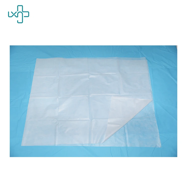 Hot selling Medical PE coated disposable bed sheet for hospital