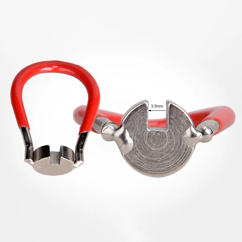 RIDERACE Portable Mini Bicycle Spoke Nipple Wrench Spoke Key Wheel Rim Adjuster Spanner Durable Bike Repair Service Tool