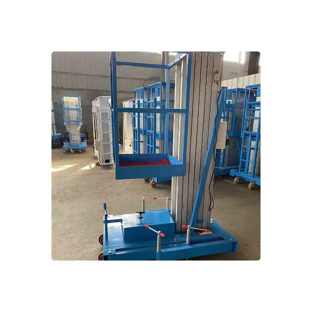 Cheaper Price Hot sale 4m 5m 8M 10 M 18M Hydraulic low level access Goods lift Platforms Electric Aerial Stock Pickers