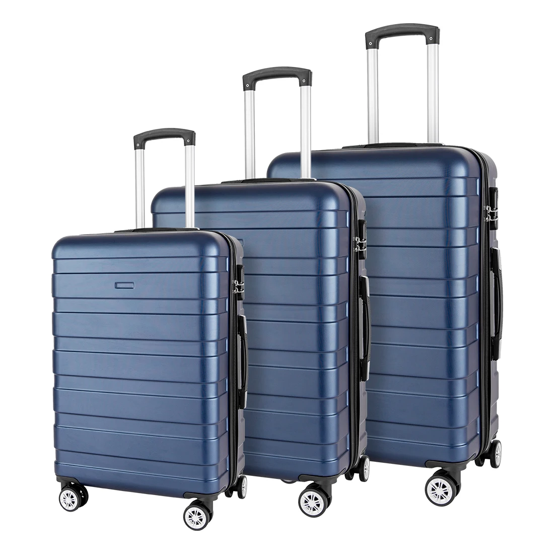 Wholesale OEM ABS Trolley Suitcase Waterproof Custom Design Travel Luggage 3pcs Set