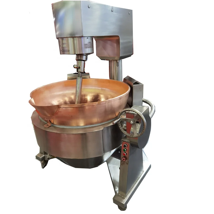 large indian candy chocolate toffee Electric Stirring Copper Pot