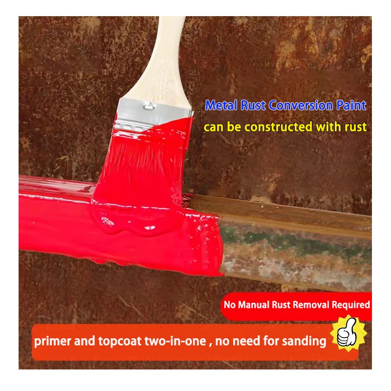 2K Two-Component EPOXY Rust Conversion Primer Paint from China Manufacturers No Need to Polish Spray Application Coating