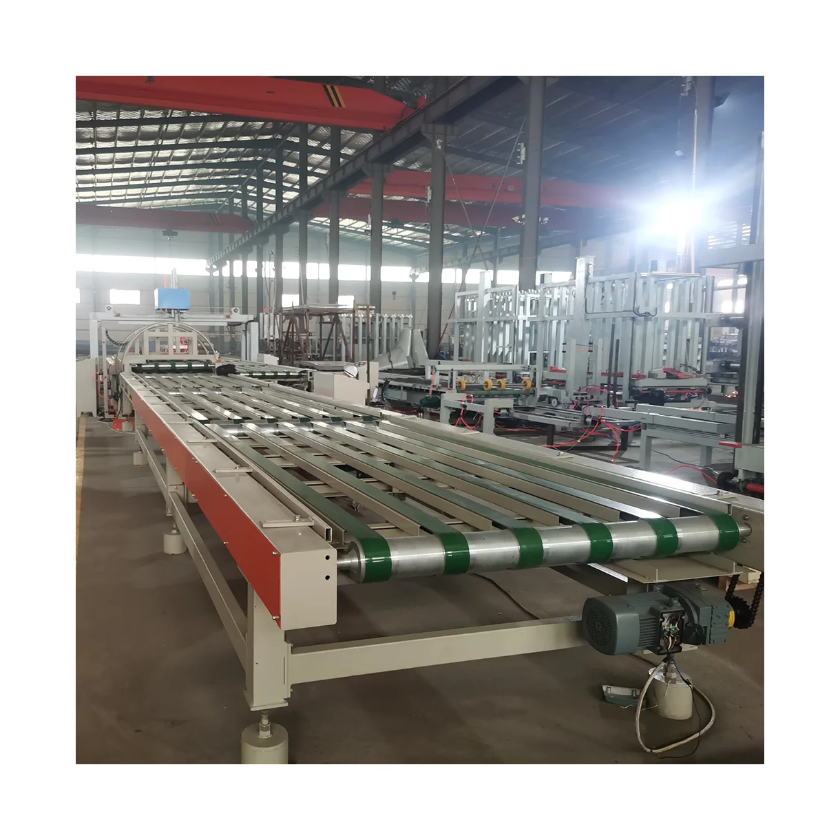 Small Capacity Fireproof 12mm MgO Board Production Line Fiber Cement Board Production Line