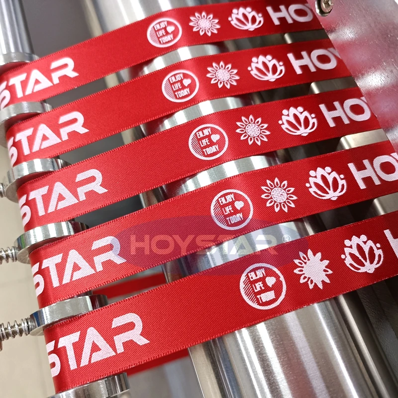 Fully Automatic Roll-to-Roll Screen Printer For Screen Printing  Lanyards/Tapes