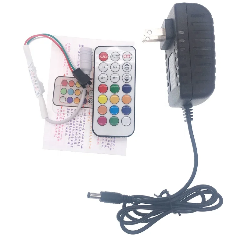 
Ws2811 IC SMD 5050 led module DC12v 0.96w IP65 3LEDs for Billboard with RF remote control full color rgb Led Module 