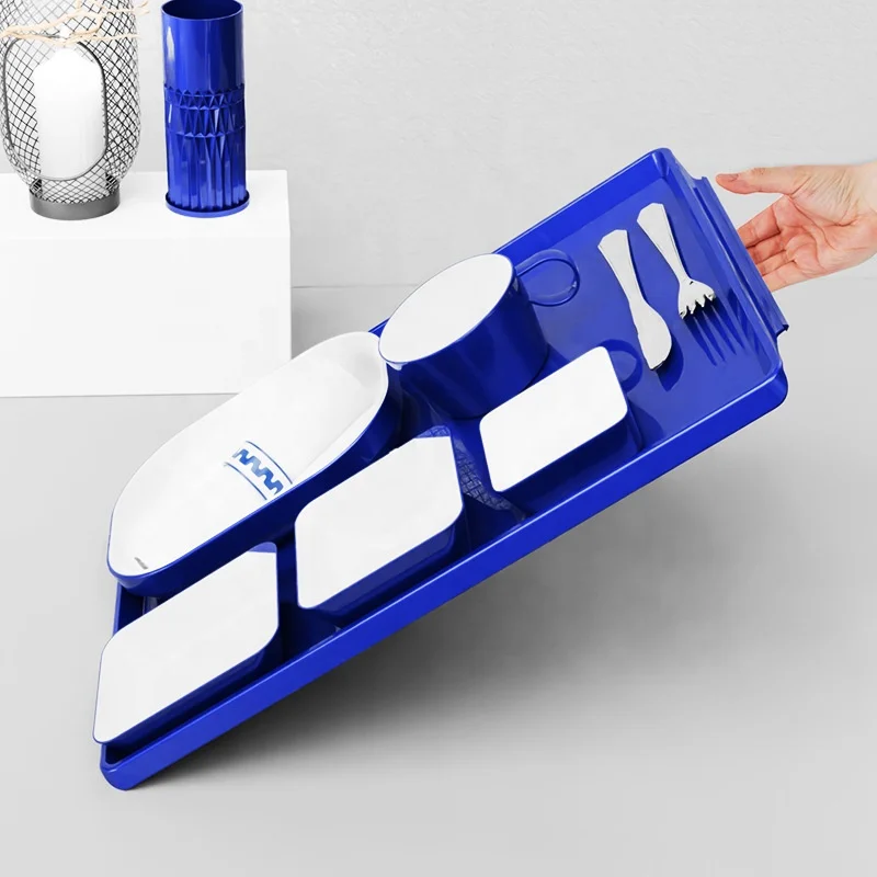 Factory Airline Anti-slip Atlas Tray Anti-Skid Plastic Tray ABS Tray with Anti Skid Coating