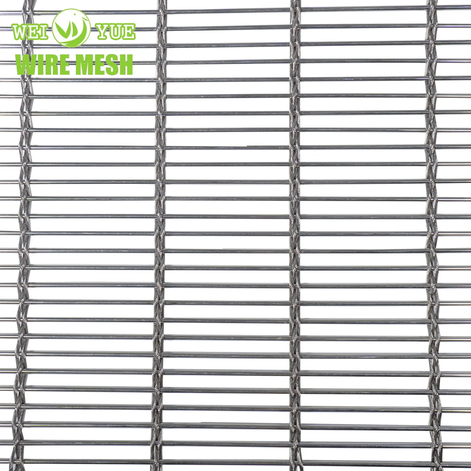 Low pricestainless steel wire mesh for architectural decorative crimped metal mesh