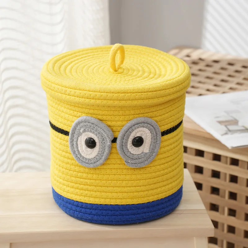 Корзина для хранения в гостиную Happy Minions корзина мелочей детская настольная белья тканая с крышками
