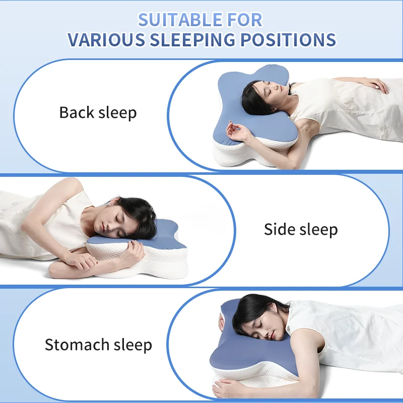 2024 new products sleeping comfortable therapy original memory foam pillow for sleeping relief from shoulder