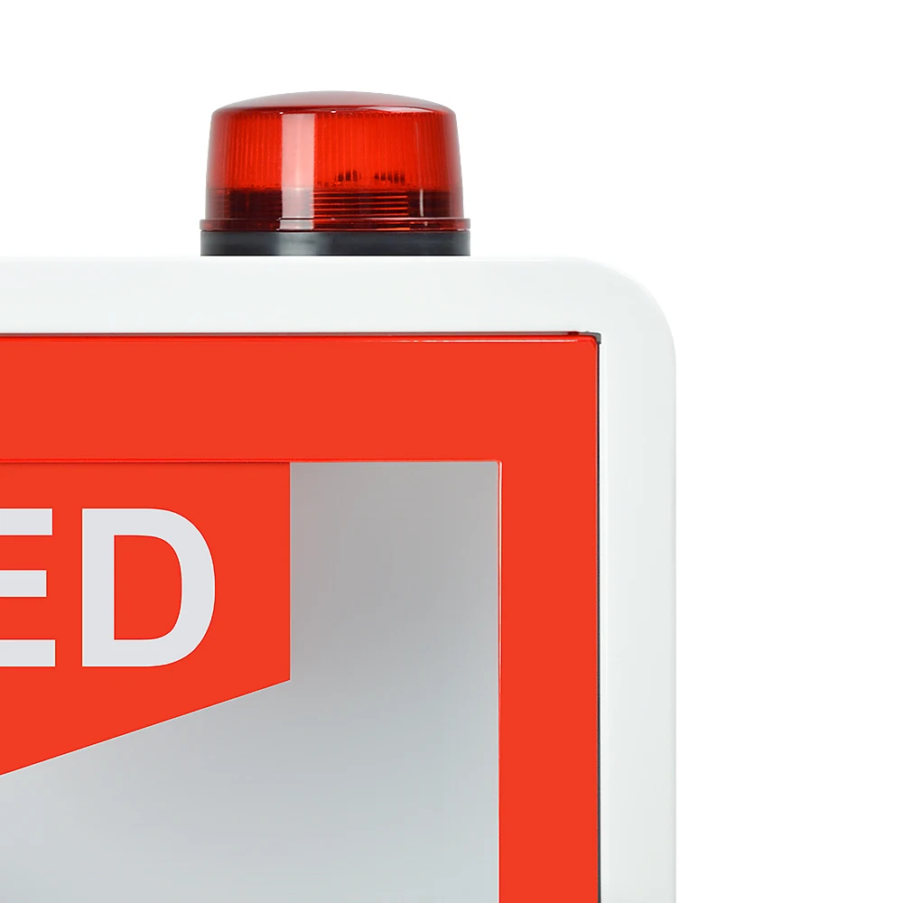 WAP M9P Stainless Steel AED Wall Mount Medical Cabinet