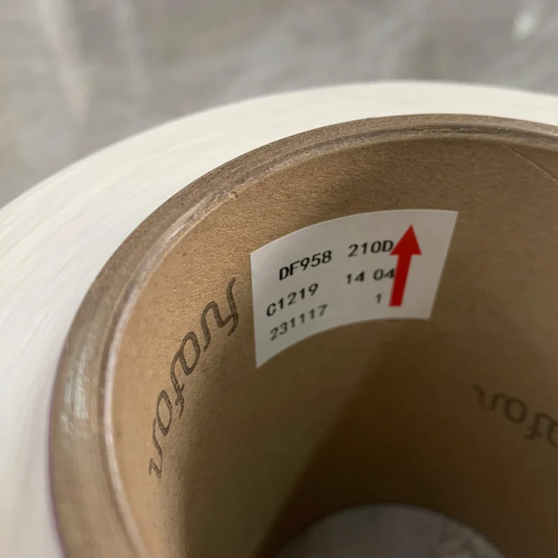 huafon manufactory price elastic lycra thread qianxi 210D AA grade HF300 DF958 semi dull bare spandex yarn