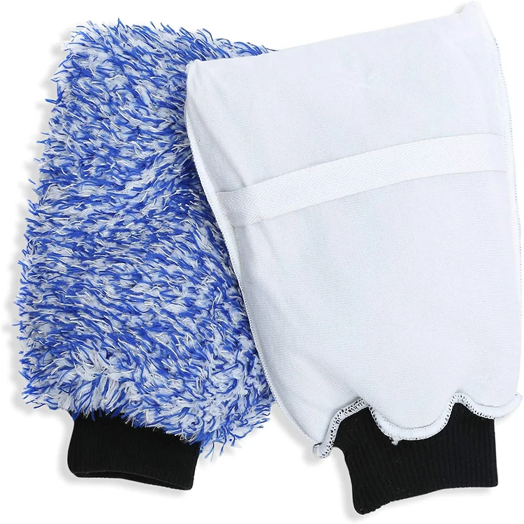 
High Quality Waterproof Microfibre Glove Car Wash Mitt Car Cleaning Glove For Cleaning Car 
