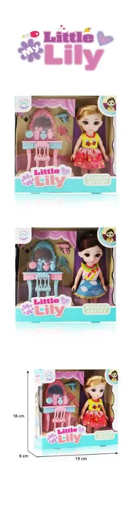 2020 new wholesale lovely 6.5 inch doll for baby