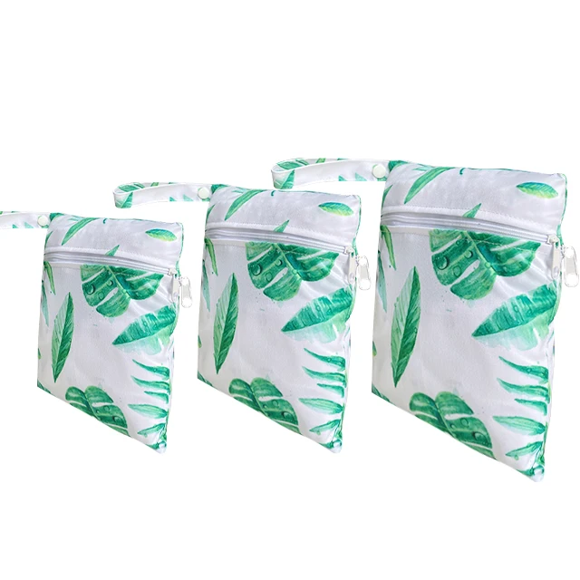 wet bag Popular and Portable washable girls sanitary pads napkin package storage bag for girls and ladies