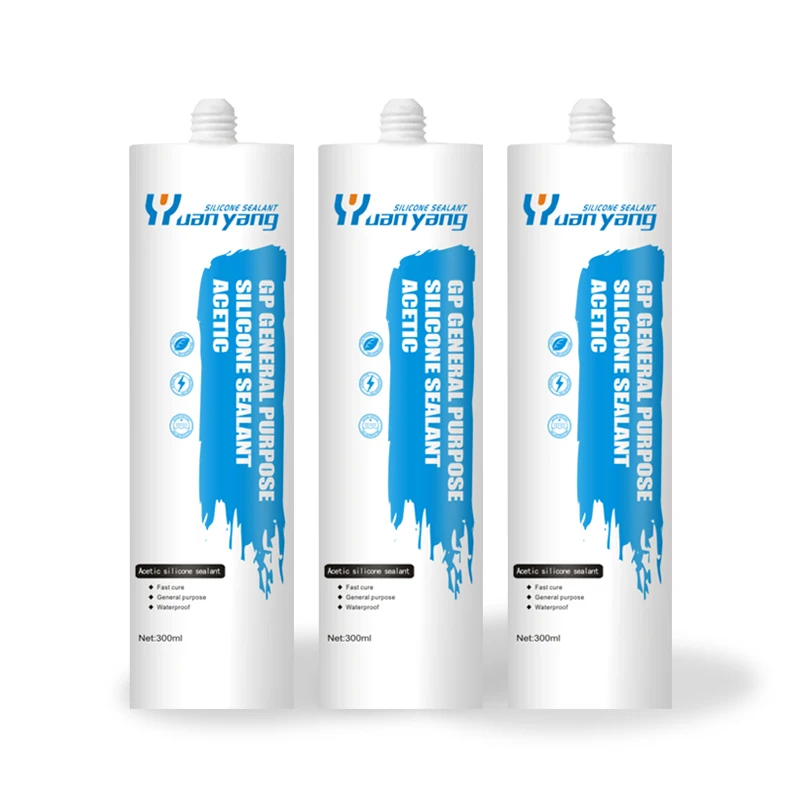 Super window glass adhesion silicone sealant rubber adhesive glue