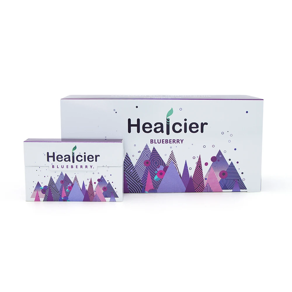 
Healcier Botanical Extract Blueberry Sweet Tea Flavor Sticks For Heating Device 