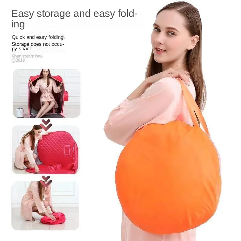 Cheap Women Body Steamer dry steam whole body detoxification sweat room family sauna steam barrel Chinese health care