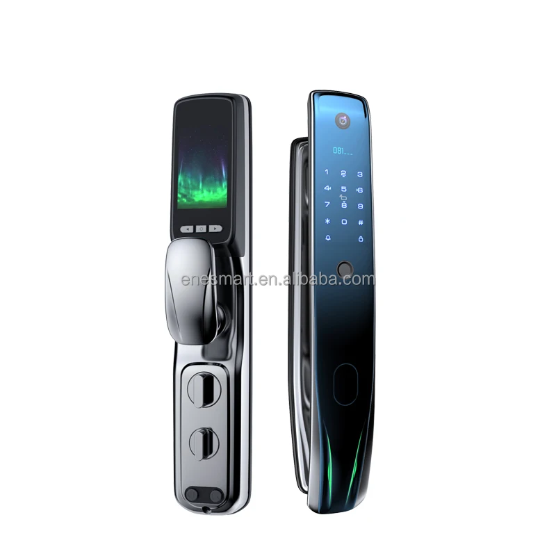 
ENE smart door lock Home APP remote control unlock hotel password swipe card lock padlock 
