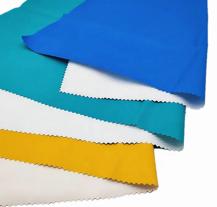 waterproof and breathable nylon 380T taffeta fabric coated for jacket