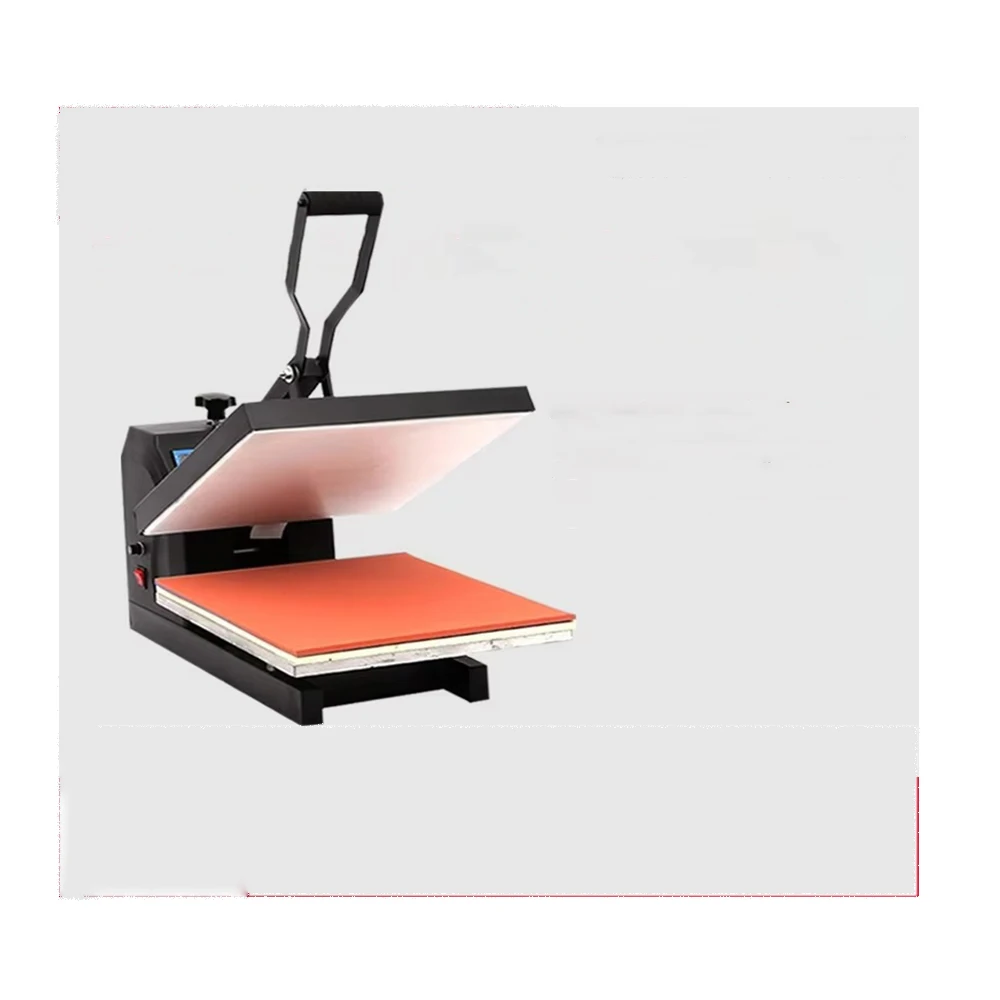 Wing Mega 4060 220V Semi-Automatic Flat Hot Stamping Machine Manual Thermal Transfer T-shirt Drill Clothes Printing High