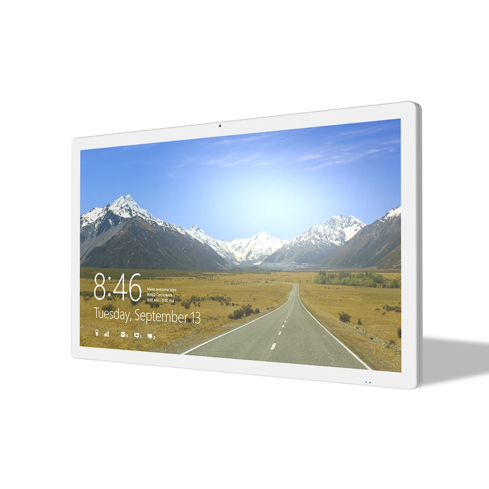 
43 inch android lcd display wall mounted ultra thin digital signage touch screen advertising player 