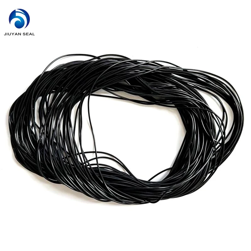 1mm/2mm/2.5mm/3mmm/4mm/5mm Round Elastic Good Quality EPDM NBR Silicone FKM Rubber Cord 4mm