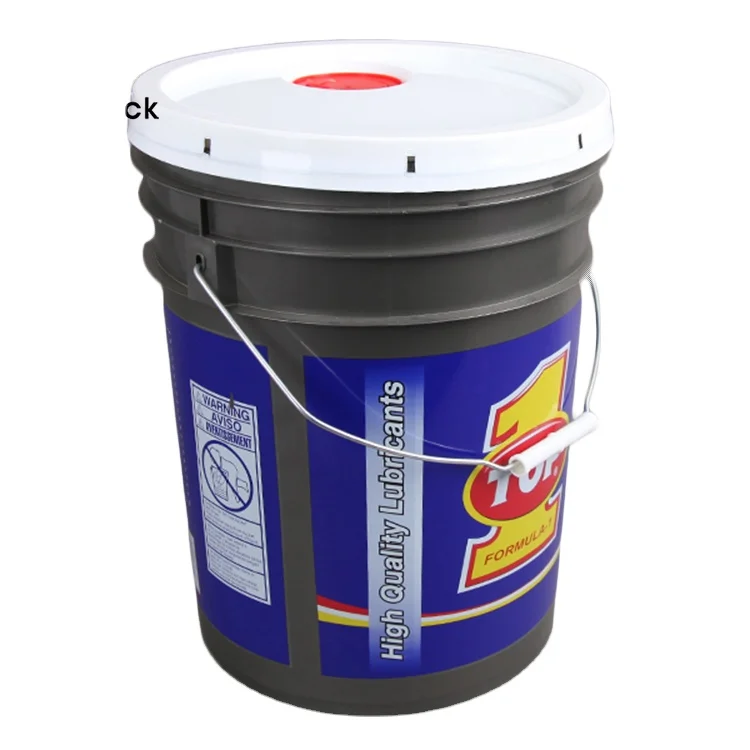 printed PP balde plastico 20 litros envase para