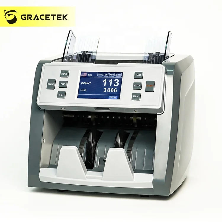 Chinese Battery Operated Money Counter Bank Grade Bill Cash Counting Equipment Machine Used to Count