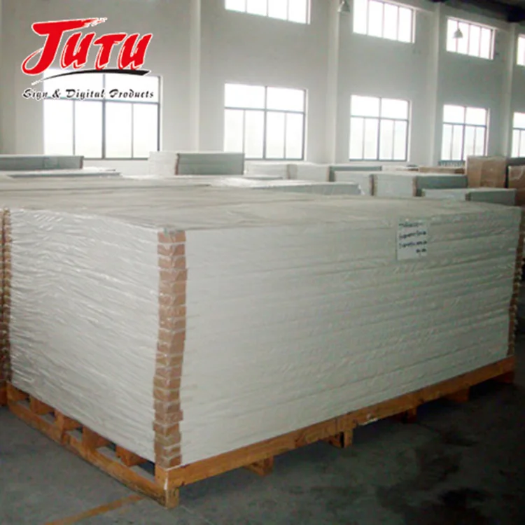 JUTU Free Sample white 3mm pvc rigid foam board co extrusion pvc expanded foam sheet