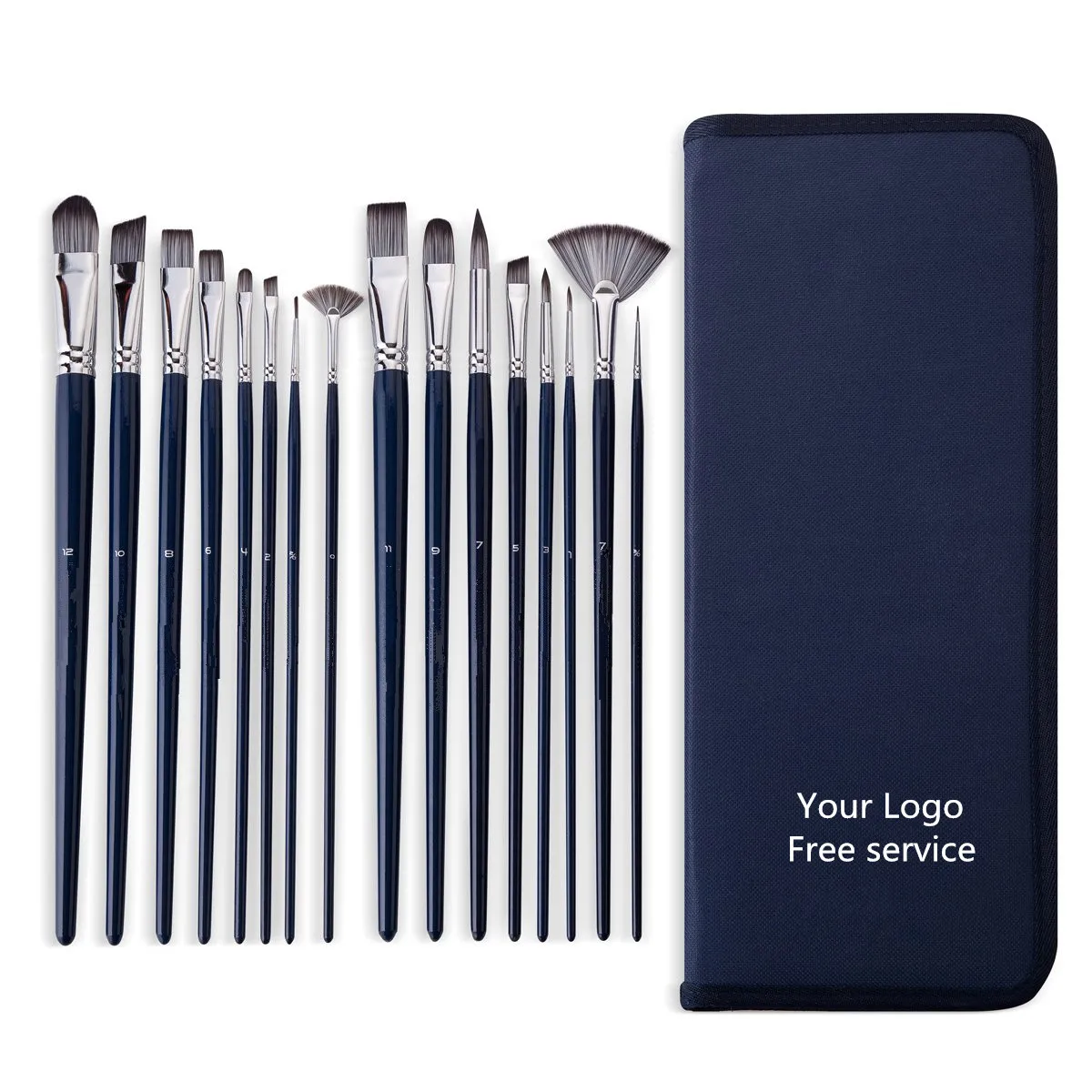 EVAL art supplies wholesale oil painting brush yihuale paint brushes for art painting